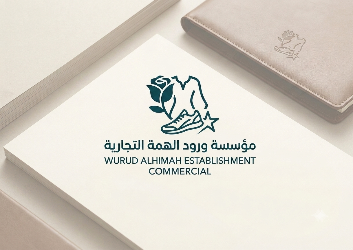 الهوية الرسمية لـ مؤسسة ورود الهمه التجارية